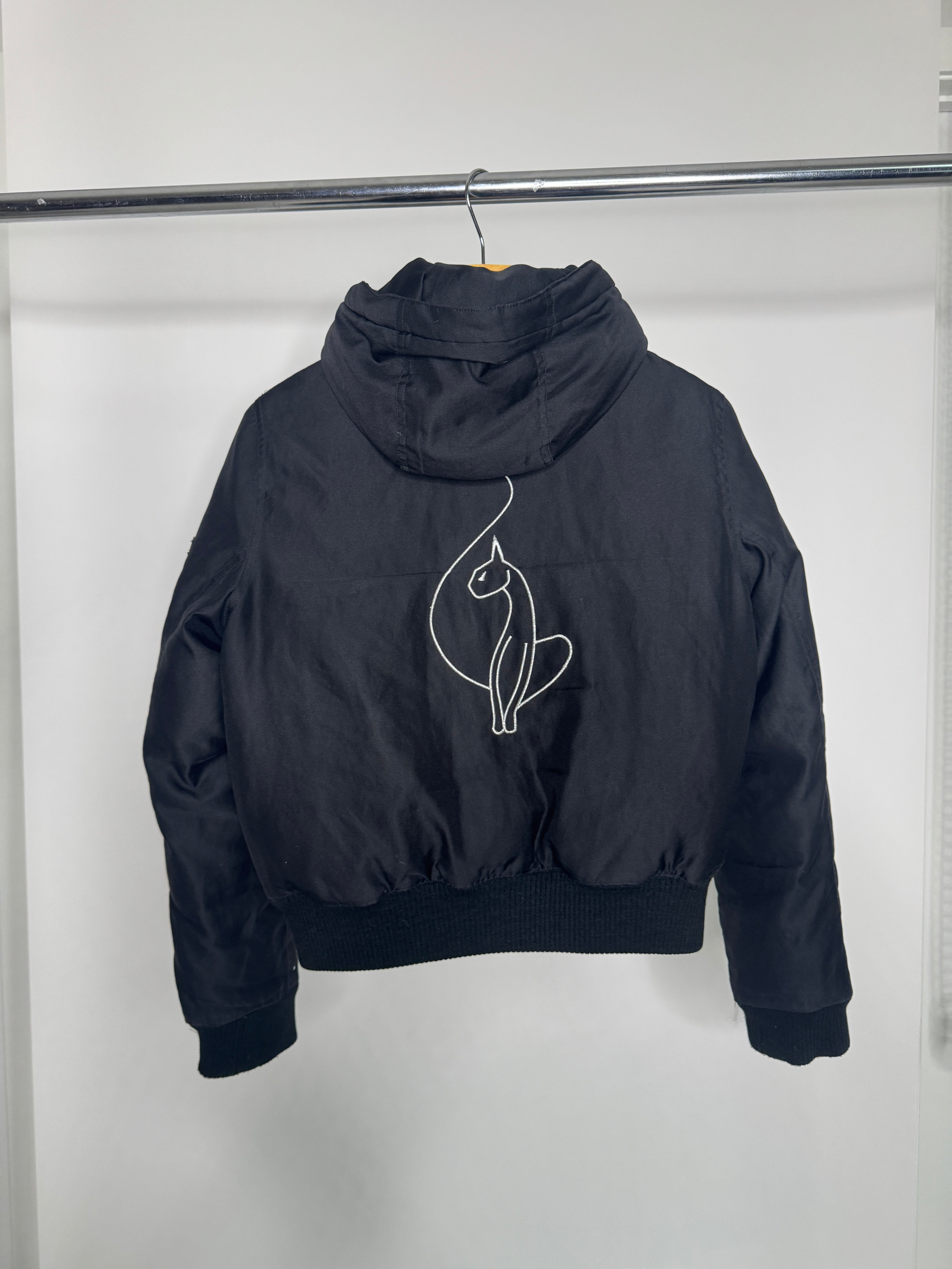 Rare Vintage Baby Phat Black Bomber Jacket