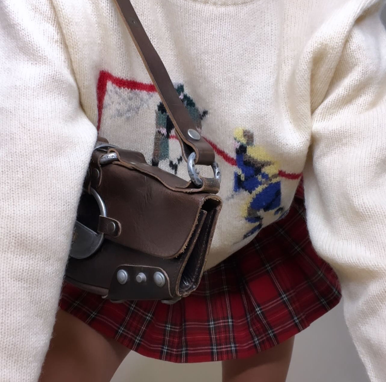 Vintage Timothy E Hockey Knit Sweater