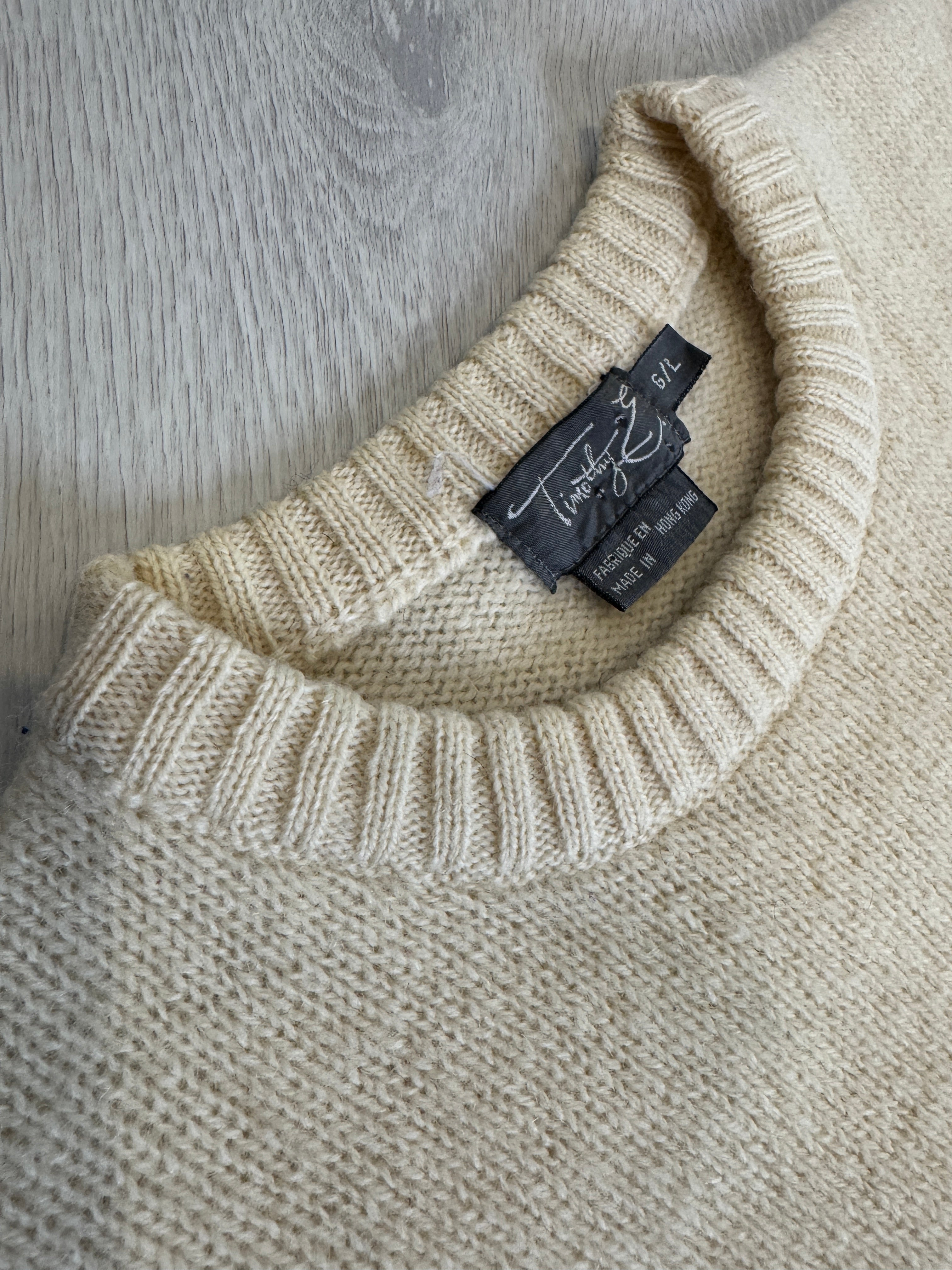 Vintage Timothy E Hockey Knit Sweater