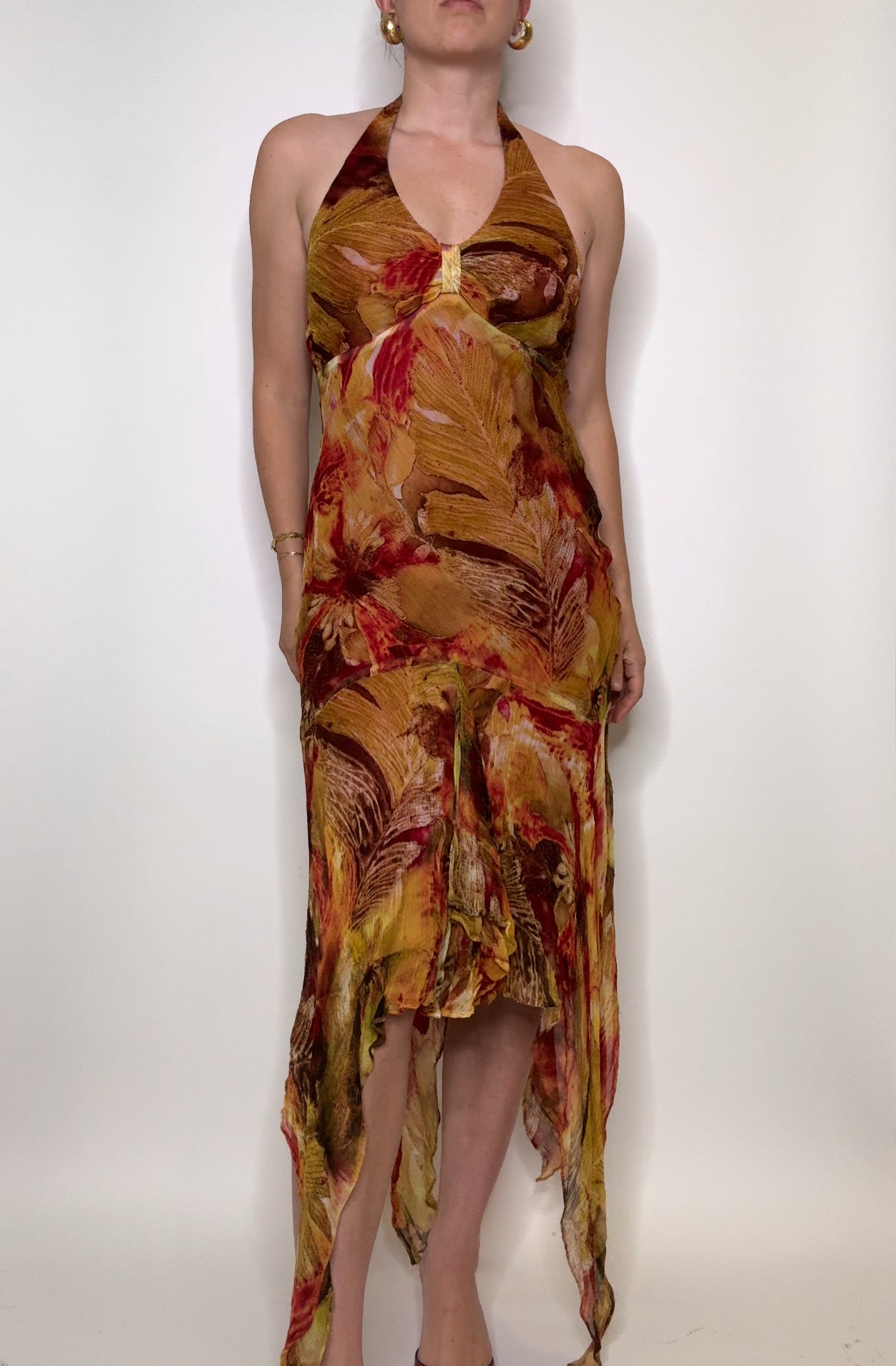 Vintage Joseph Ribkoff Halter Dress