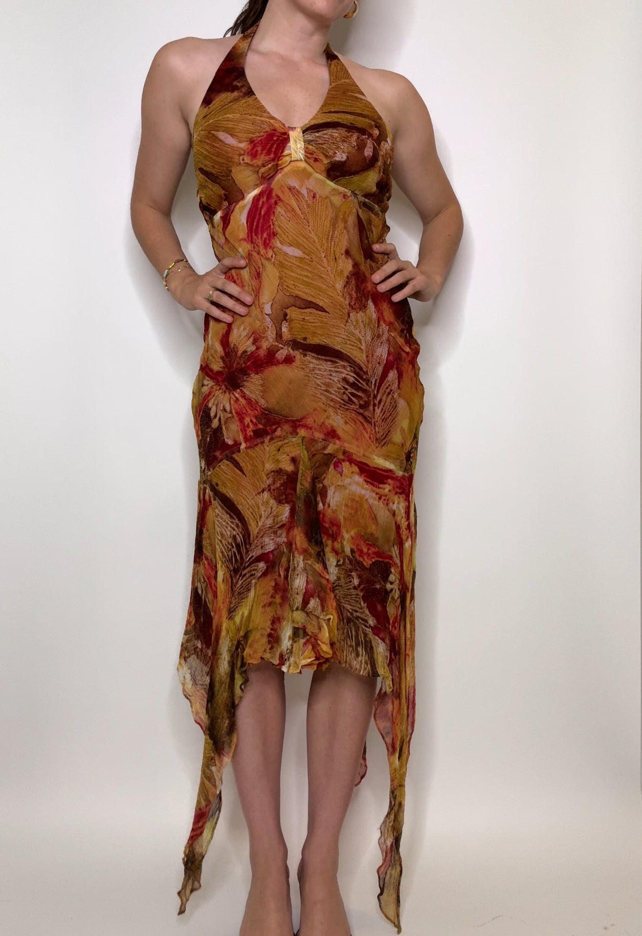 Vintage Joseph Ribkoff Halter Dress