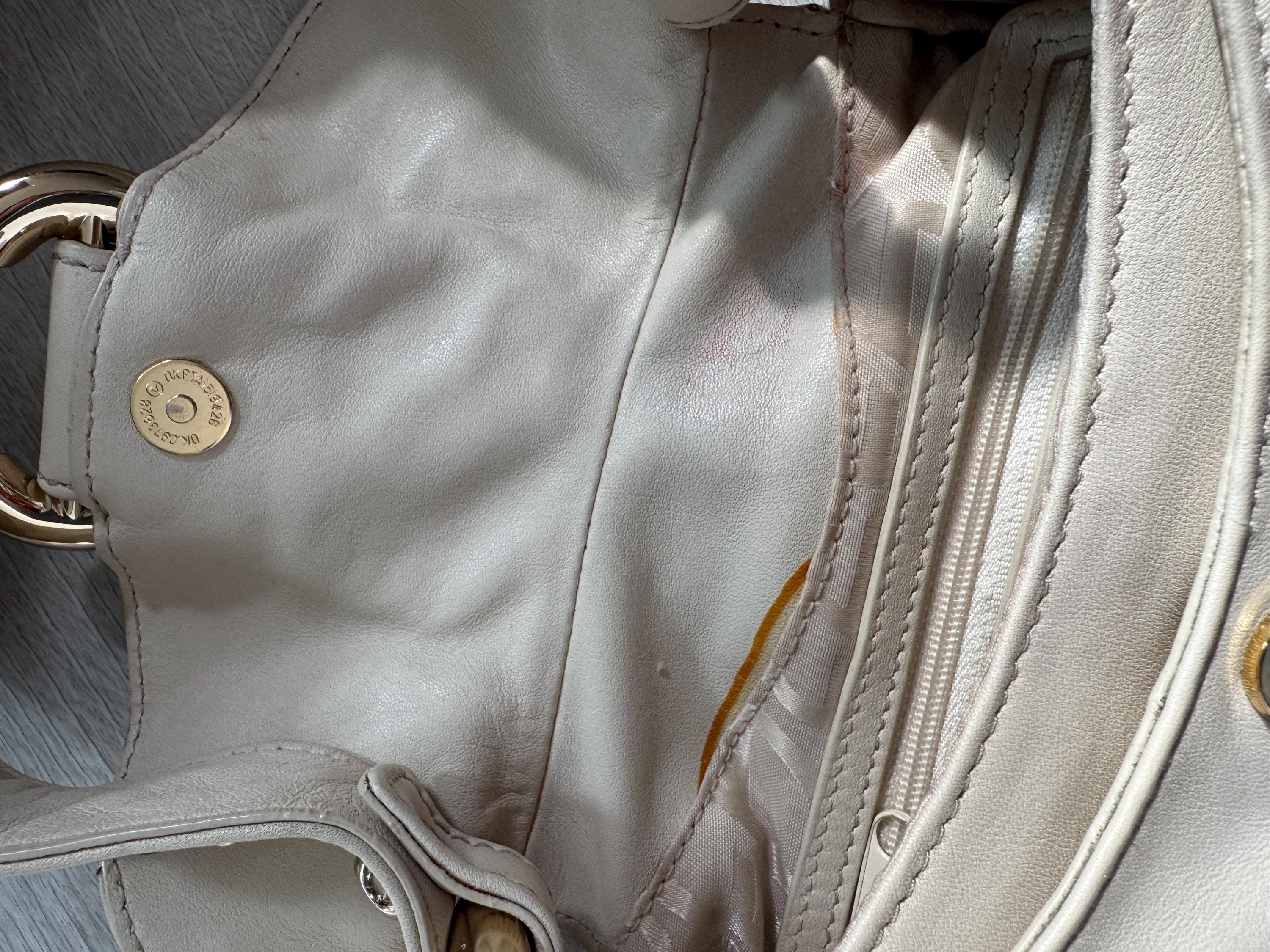 Vintage Francesco Biasia Brown Leather Shoulder Bag 2000s Italian Designer Handbag