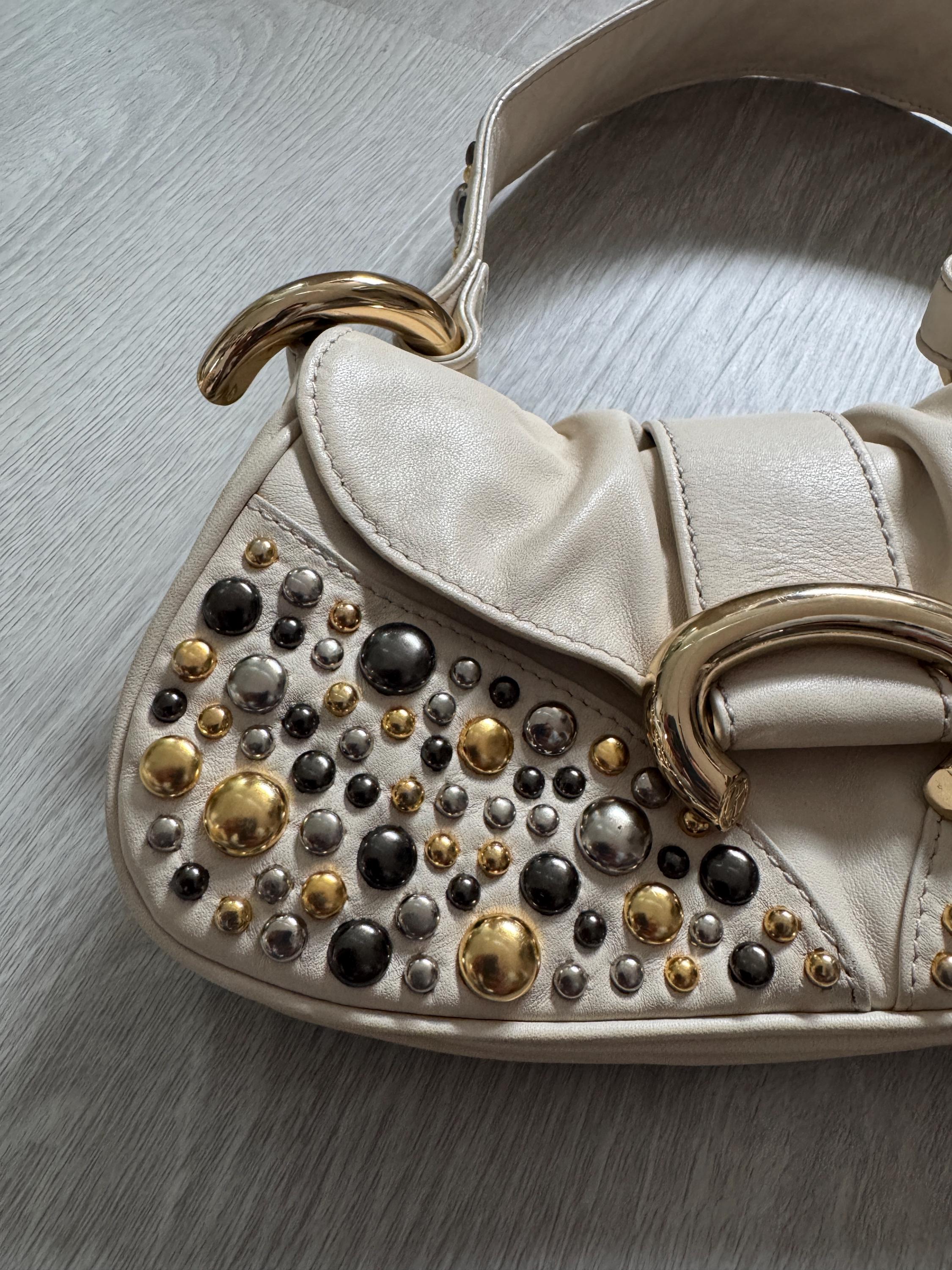 Vintage Francesco Biasia Brown Leather Shoulder Bag 2000s Italian Designer Handbag