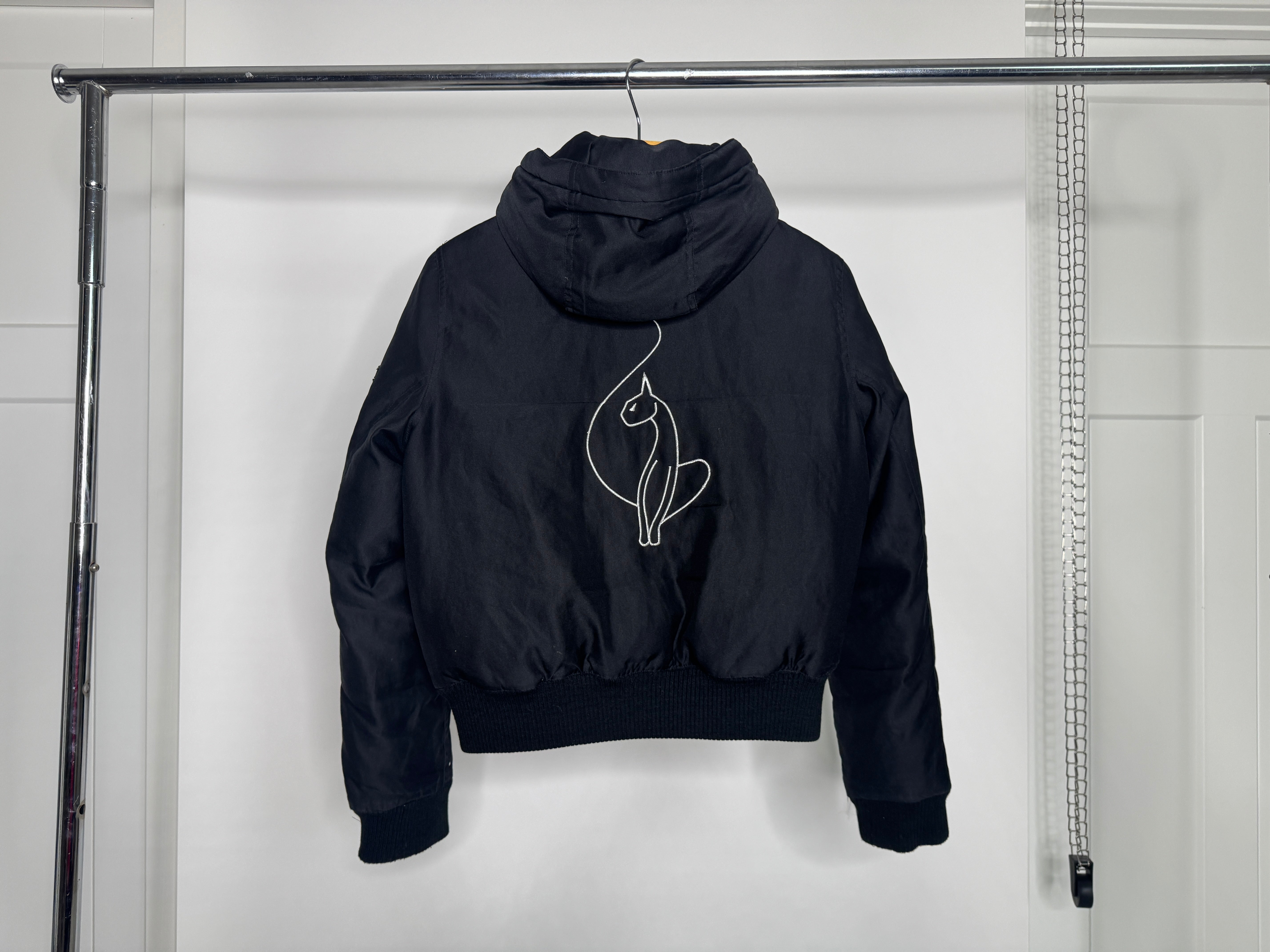 Rare Vintage Baby Phat Black Bomber Jacket