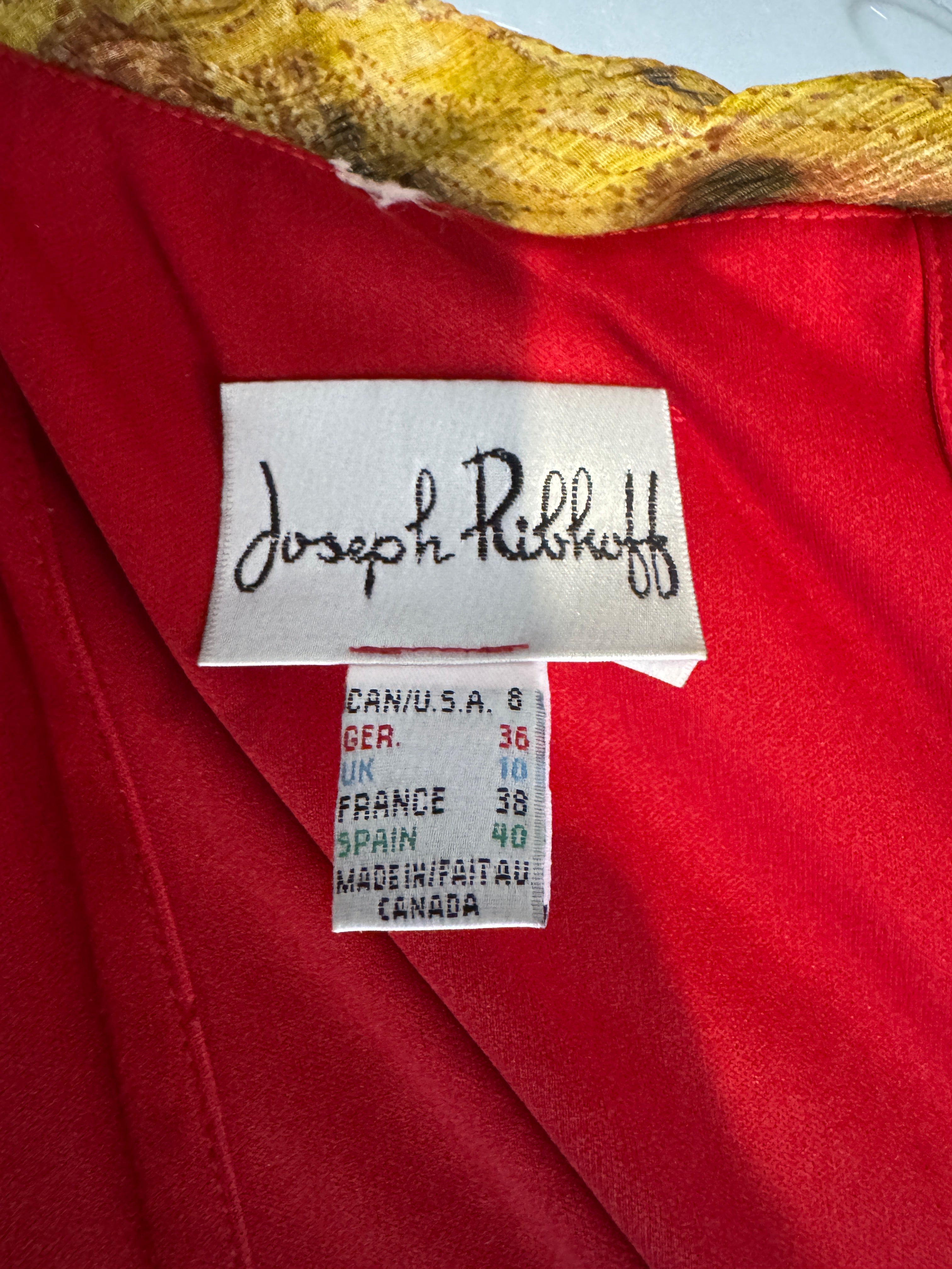 Vintage Joseph Ribkoff Halter Dress